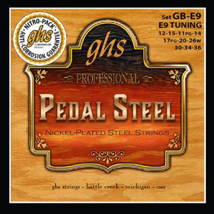 GHS GB-E9 | PEDAL STEEL BOOMERS - E9 Tuning | 012-036