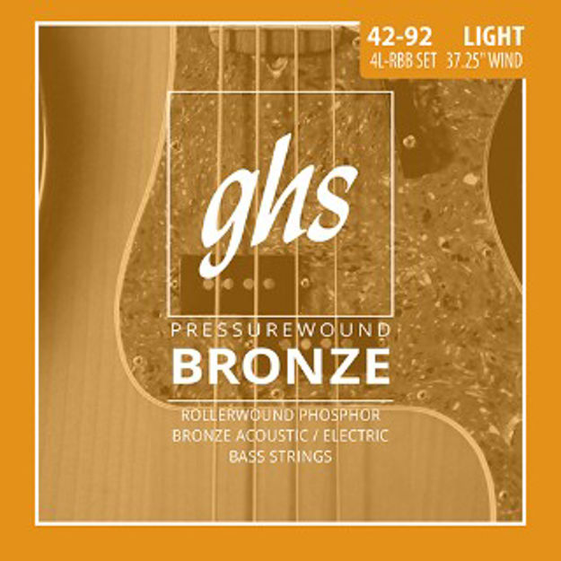 GHS 4L-RBB | PRESSUREWOUND BRONZE - Light (37.25" winding) | 42-92