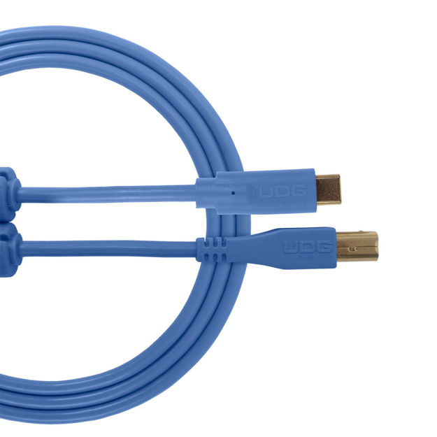 UDG Gear Cable USB 2.0 C-B Blue Straight 1,5m