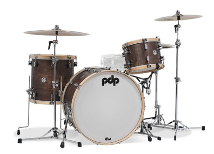 PDP by DW Shell set Concept Classic  Wood Hoop - Walnut/Nat. Hoop