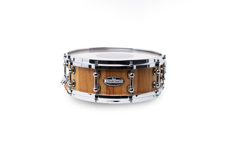 StaveCraft 14"x5" Makha Snare Drum, Satin Natural