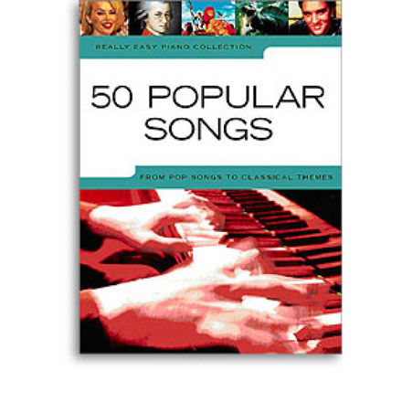 Really Easy Piano: 50 Popular Songs - Pianosolo - Grade 2