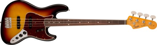Fender American Vintage II 1966 Jazz Bass®, Rosewood Fingerboard, 3-Color Sunburst