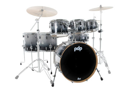 PDP by DW Shell set Concept Maple - Silver Black Sparkle