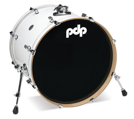 PDP by DW Bass Drum Concept Maple - Pearlescent white