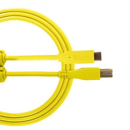 UDG Gear Cable USB 2.0 C-B Yellow Straight 1,5m