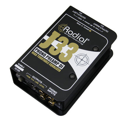 Radial J33 Active Turntable Direct Box