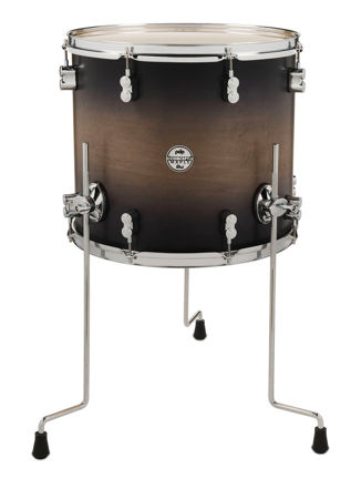PDP by DW Floor Tom Concept Maple - Satin Charcoal Burst