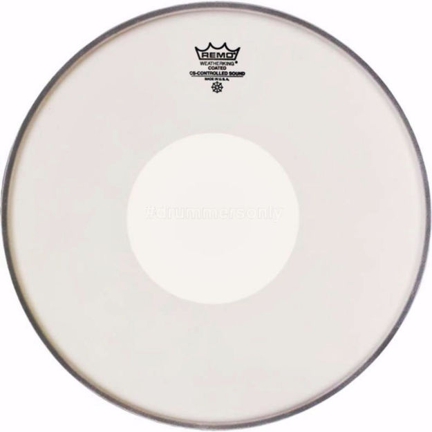 Remo Controlled Sound Coated 14" White Dot