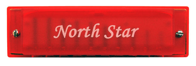 North Star Color Blues Röd Munnspill