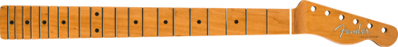 Fender Roasted Maple Vintera Mod '60's Telecaster Neck, 21 Medium Jumbo Frets, 9.5", "C" Shape