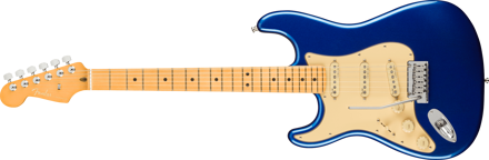 Fender American Ultra Stratocaster Left-Hand, Maple Fingerboard, Cobra Blue