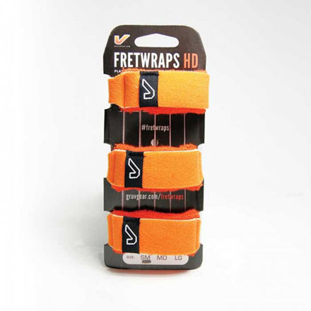 Gruv Gear FretWraps HD Flare 3-Pack Orange - Small