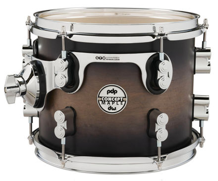 PDP by DW Tom Tom Concept Maple - Satin Charcoal Burst