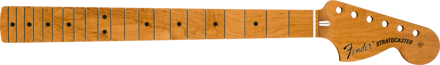 Fender Roasted Maple Vintera Mod '70's Stratocaster Neck, 21 Medium Jumbo Frets, 9.5", "C" Shape