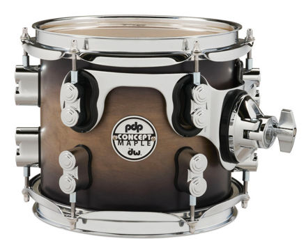 PDP by DW Tom Tom Concept Maple - Satin Charcoal Burst