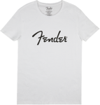 Fender Spaghetti Logo Men's Tee, White, XXL