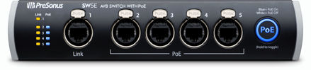 PreSonus SW5E AVB Switch with PoE