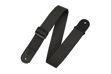 Levy's M8POLY-BLK | Basic Poly Black Guitar Straps Classics Series  2" Wide Black Polypropylene Guitar Stra
