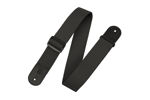 Levy's M8POLY-BLK | Basic Poly Black Guitar Straps Classics Series  2" Wide Black Polypropylene Guitar Stra