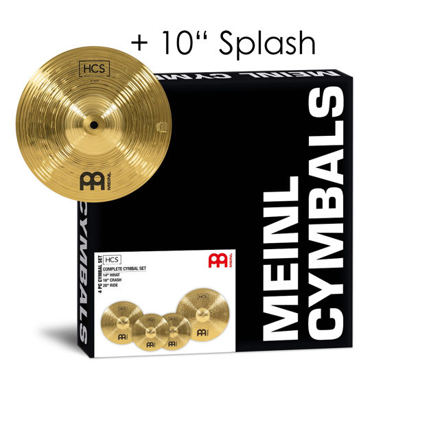 Meinl Cymbals Meinll cymbal-set HCS141620+10