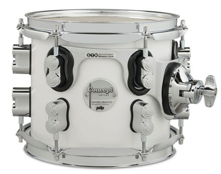 PDP by DW Tom Tom Concept Maple - Pearlescent white
