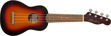 Fender Venice Soprano Uke, Walnut Fingerboard, 2-Color Sunburst