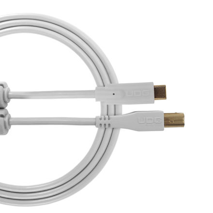 UDG Gear Cable USB 2.0 C-B White Straight 1,5m