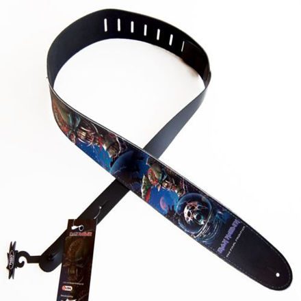 Perri's 2.5" Iron Maiden Leather Strap - The Final Frontier