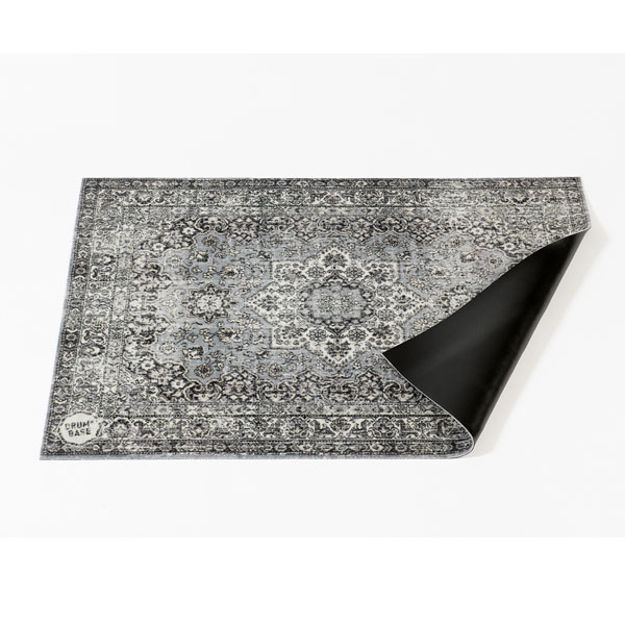 DRUMnBASE VP130-GRY Vintage Persian Gray Stage Mat, 130x90 cm