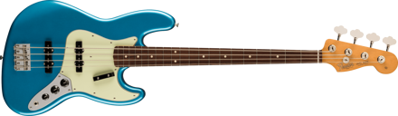 Fender Vintera II '60s Jazz Bass, Rosewood Fingerboard, Lake Placid Blue