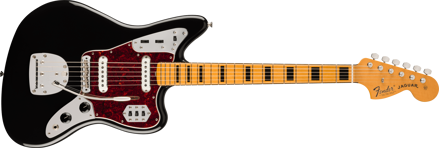 Fender Vintera II '70s Jaguar, Maple Fingerboard, Black