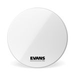 Evans MS1 White Marching Bass Drum Head, 28 Inch