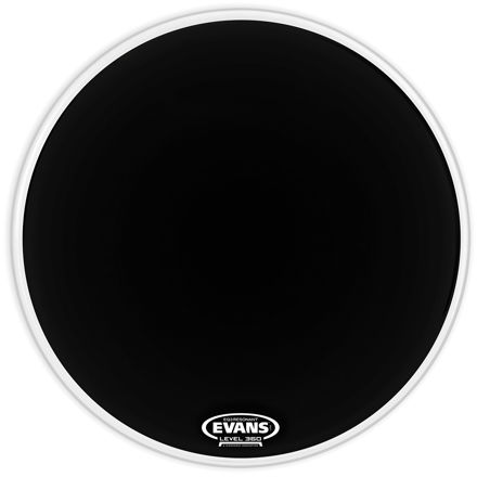 Evans EQ3 Resonant Black Tom Hoop Drum Head, No Port, 16 Inch