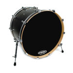 Evans EQ3 Resonant Black Tom Hoop Drum Head, No Port, 16 Inch
