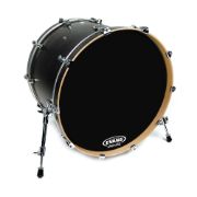Evans EQ3 Resonant Black Tom Hoop Drum Head, No Port, 16 Inch