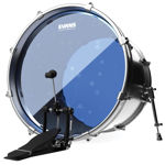 Evans Hydraulic Blue Bass Drum Head, 22 Inch