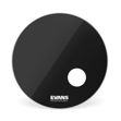 Evans EQ3 Resonant Black Bass Drum Head, 24 Inch