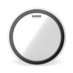Evans EMAD Heavyweight Clear Bass Drum Head, 24 Inch