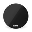 Evans Resonant Black Bass Drum Head, 22 Inch