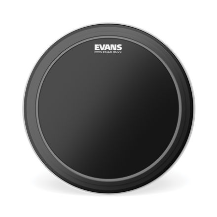 Evans EMAD Onyx Bass Drum Head, 20 Inch