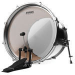 Evans EQ3 Clear Bass Drum Head, 18 Inch