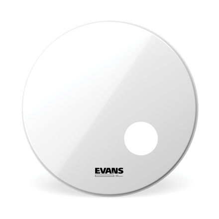 Evans EQ3 Resonant Smooth White Bass Drum Head, 26 Inch