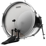 Evans EQ3 Frosted Bass Drum Head, 26 Inch