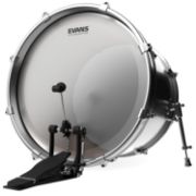 Evans EQ3 Frosted Bass Drum Head, 26 Inch