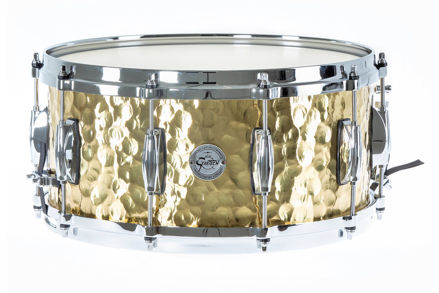 Gretsch Snare Drum Full Range 14x6.5, Hammered Brass
