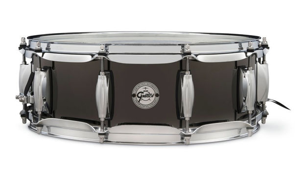 Gretsch Snare Drum Full Range 14x5, Black/Grey/Silver