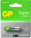 GP Batteries LR03 AAA batteri - 4 pack
