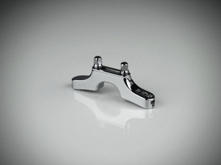 INDE Drum Lab Universal Butt Plate, Chrome