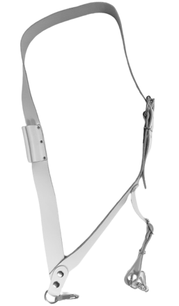 Unica Paradetrommebandolær med stikkeholder